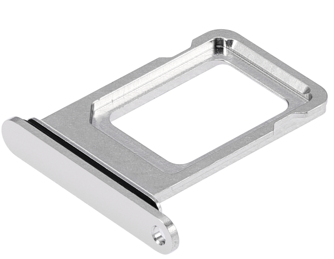 Silver SIM Card Tray Compatible with iPhone 14 Pro & 14 Pro Max – Nano SIM Slot Holder Replacement | Models A2650 A2894 A2889 A2892 A2893