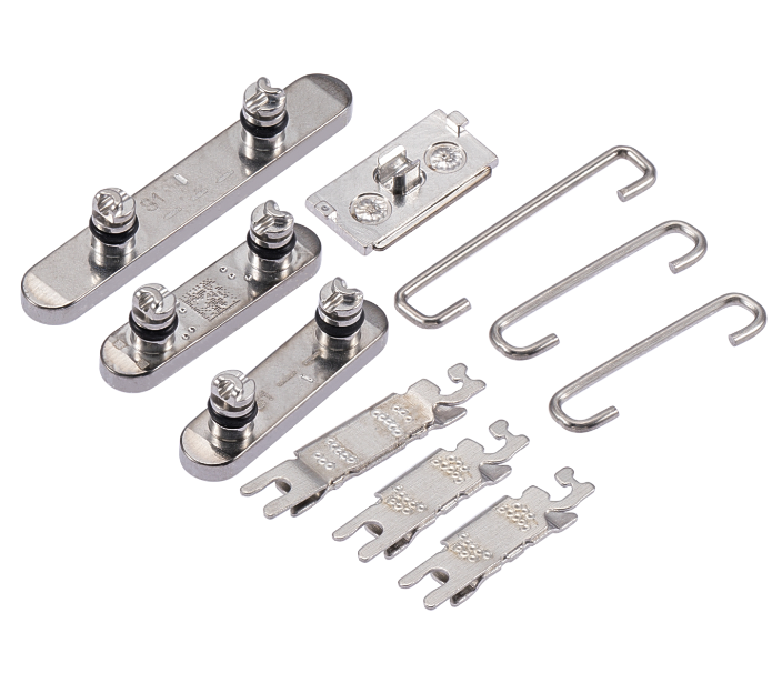 Silver Side Button Set Compatible with iPhone 14 Pro & 14 Pro Max – Power, Volume & Mute Key Replacements | A2650 A2889 A2892 A2893 A2894