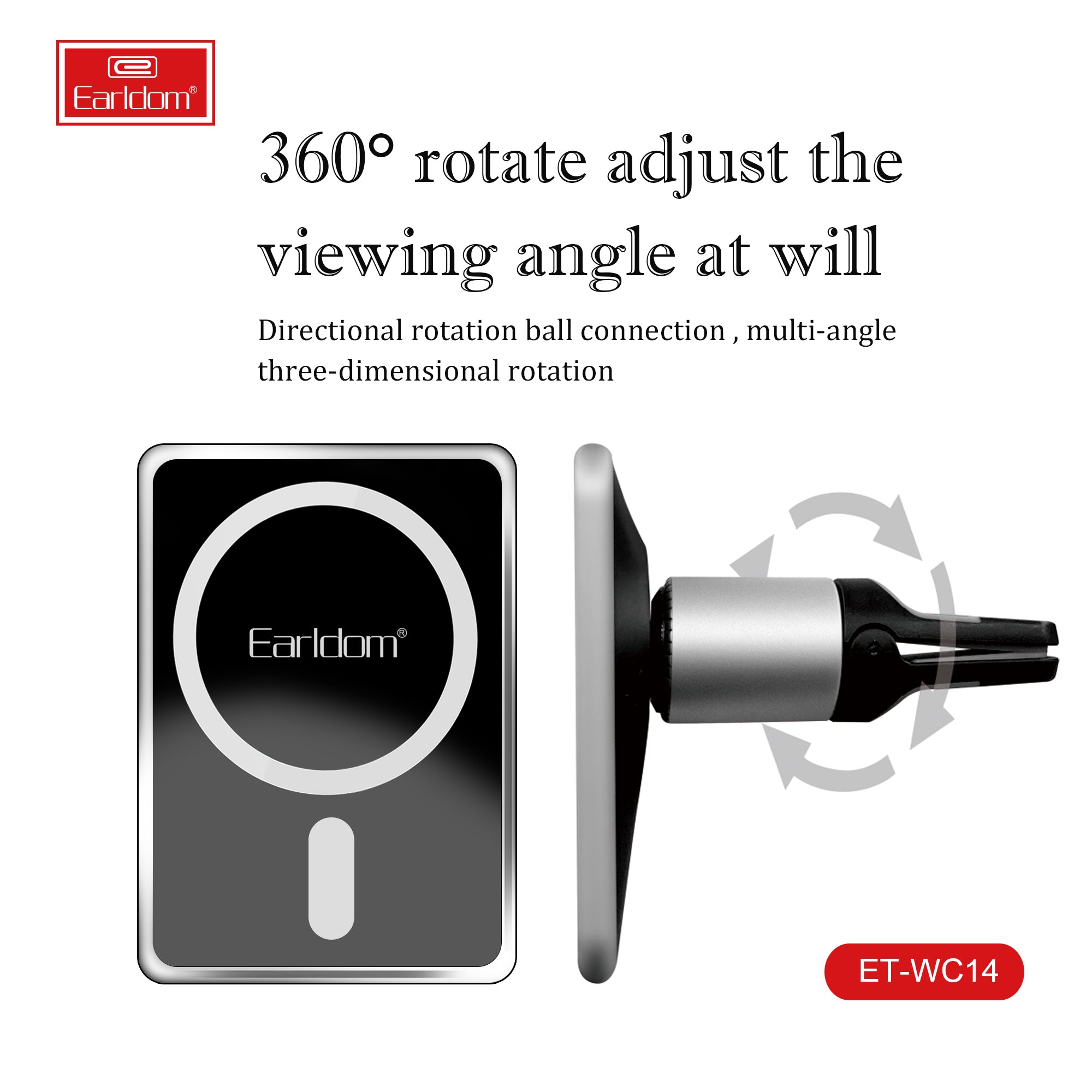 MagSafe Car Wireless Charger – Magnetic Air Vent Mount for iPhone Fast Charging on the Go