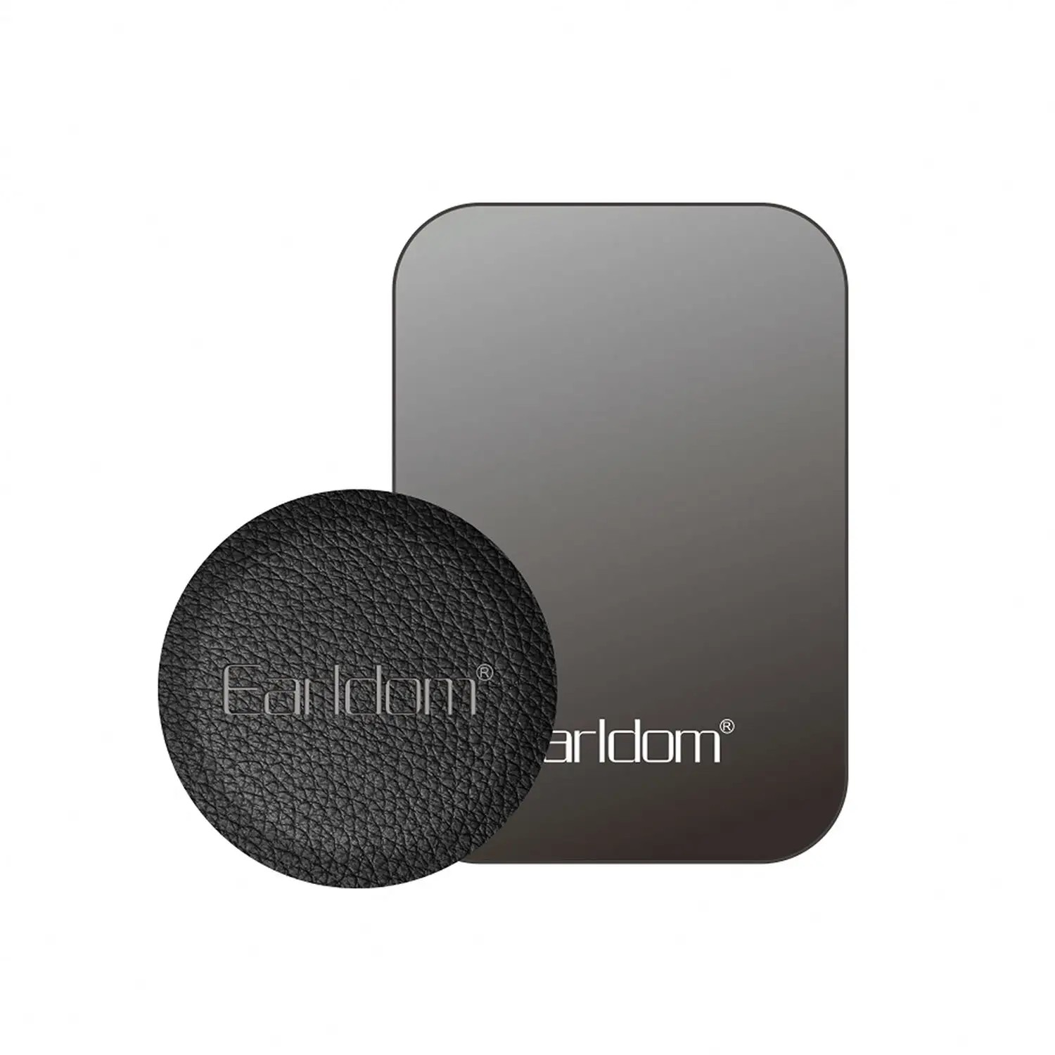 Universal Magnetic Metal Plate – Replacement Mount Plate for Car Phone Holders & Magnetic Stands, Secure Adhesive for iPhone & Android