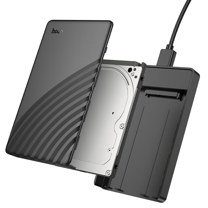 HOCO 2.5-Inch External Hard Drive Enclosure | USB 3.0 High-Speed Case