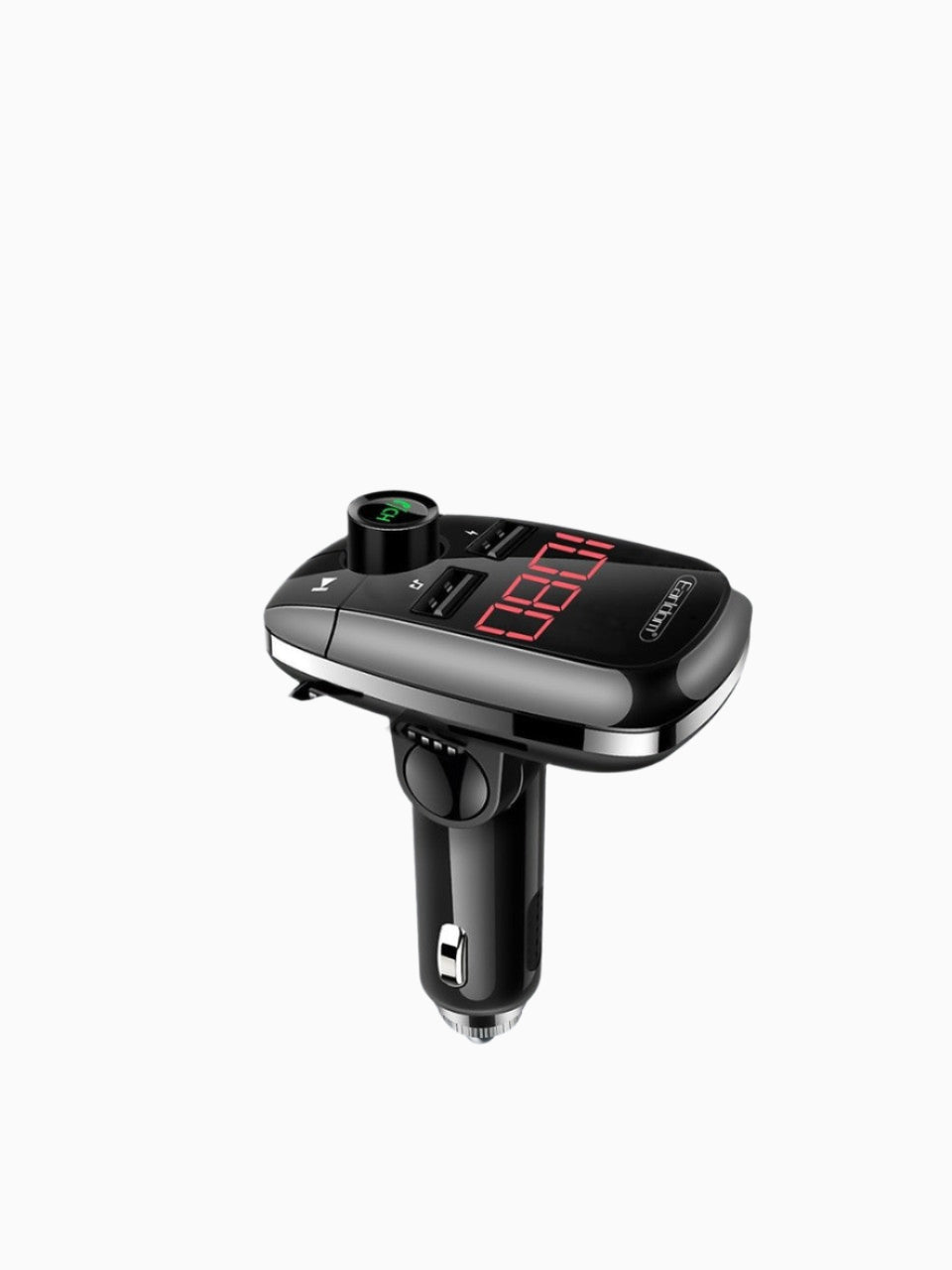 Car MP3 Player with FM Transmitter & Dual USB Charger – Bluetooth Hands-Free Kit for iPhone, Android & More, Wireless Music Streaming & Charging