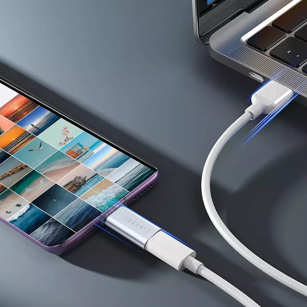 8-Pin to USB-C Adapter – 60W Fast Charging Converter for iPhone & iPad, High-Speed Charging for USB-C Devices