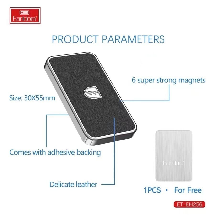 Universal Magnetic Phone Mount Holder – 360° Car Dashboard & Air Vent Stand for iPhone & Android, Strong Grip, Easy Installation