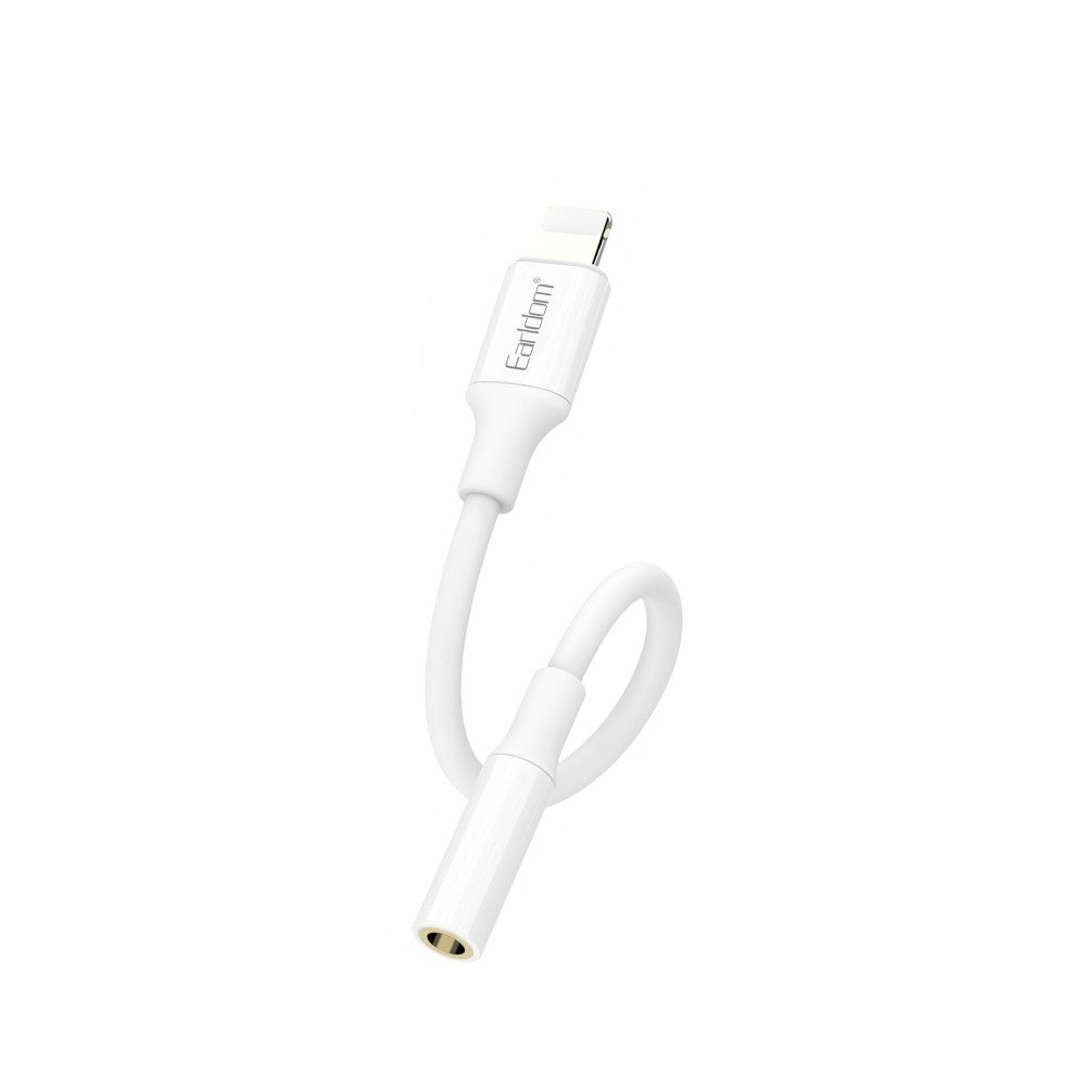 8-Pin to 3.5mm AUX Adapter – 8-Pin Female Audio Cable for iPhone, iPad & iPod | Headphone Jack Converter