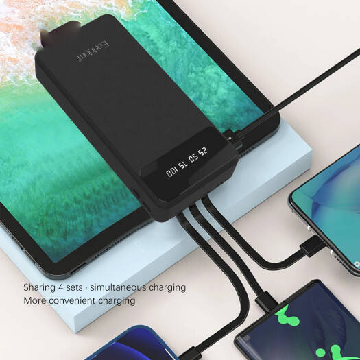 Ultra High-Capacity 20000mAh Power Bank – Fast Charging, Portable External Battery Pack for Smartphones, Tablets & USB Devices
