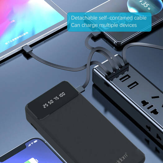 Ultra High-Capacity 20000mAh Power Bank – Fast Charging, Portable External Battery Pack for Smartphones, Tablets & USB Devices