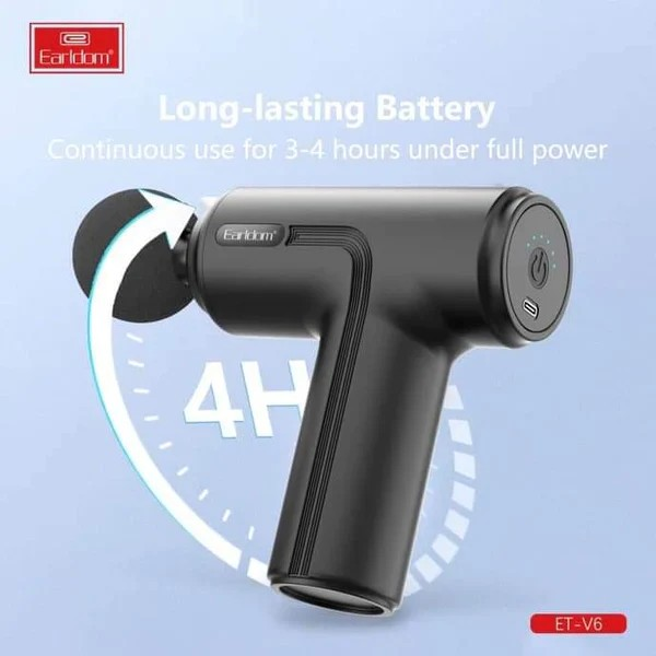 Mini Vibration Massage Gun – Portable Deep Tissue Muscle Relaxer for Recovery, Pain Relief & Stress Relief