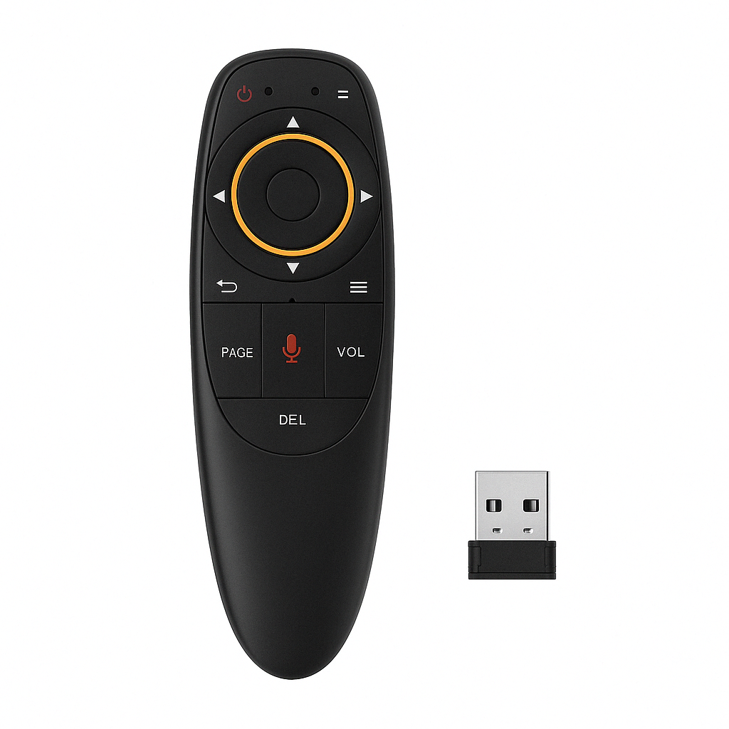 2.4GHz Wireless Air Mouse Remote – Handheld Controller for Android TV, Smart Projector, PC & Laptop Navigation