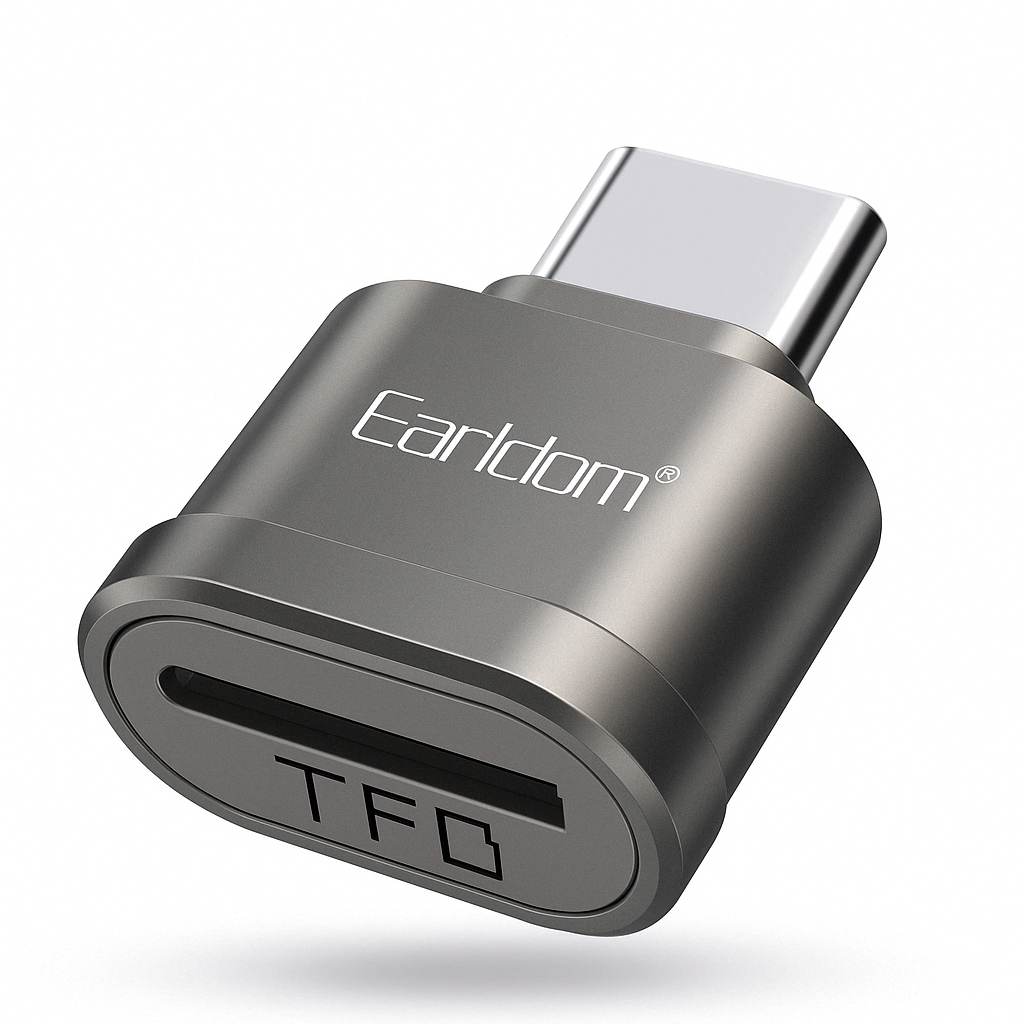 USB-C Memory Card Reader – Plug & Play SD & MicroSD (TF) Adapter for Android, MacBook, Tablets & Laptops