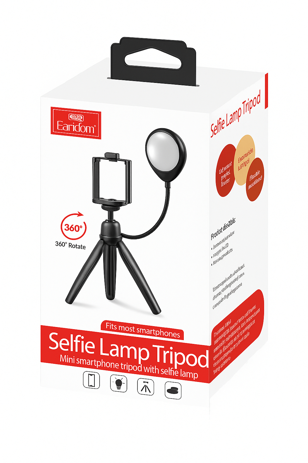 Selfie Ring Light Tripod – Adjustable LED Stand for Photography, Makeup, Video Recording & Live Streaming
