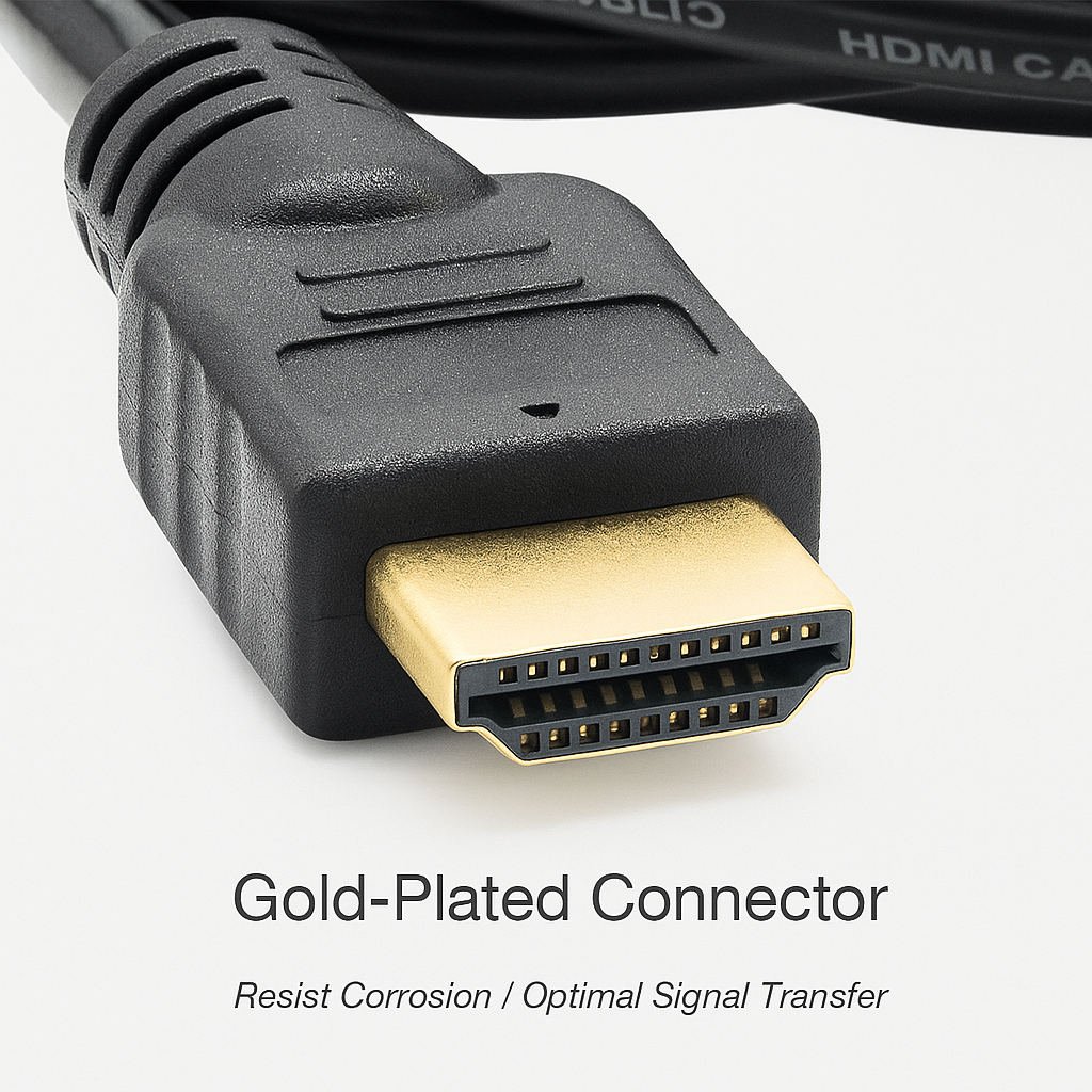 3-in-1 HDTV Cable – HDMI to Mini & Micro HDMI Video Adapter (Type A to C/D)