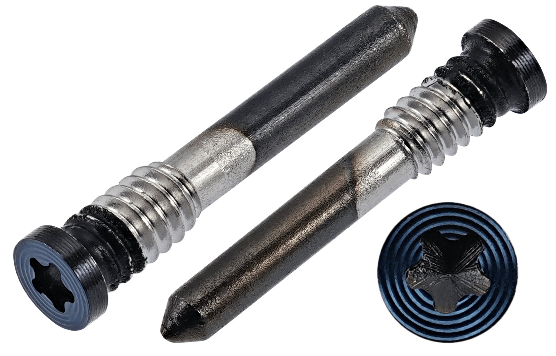 Bottom Screws Compatible for iPhone 15 / 15 Plus / 15 Pro / 15 Pro Max (BLUE Titanium, 10-Pack)