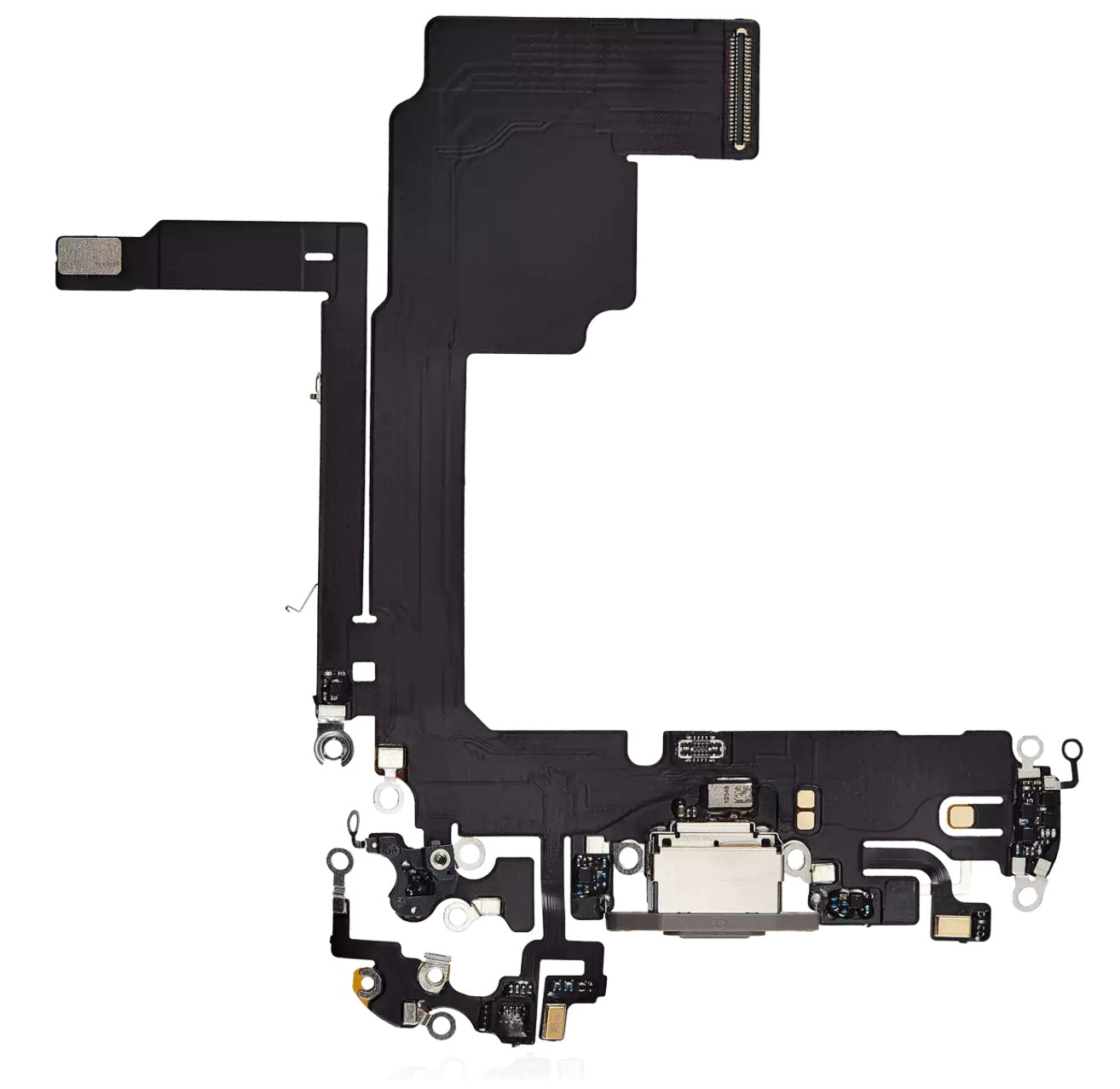 iPhone 15 Pro Charging Port Flex Cable Replacement (USB-C Port, Natural)