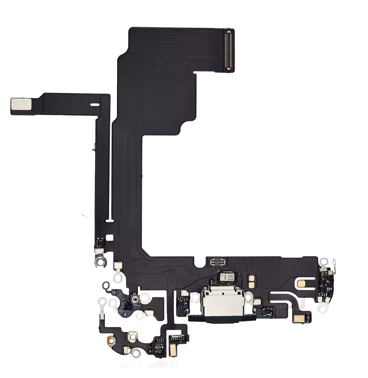 iPhone 15 Pro Charging Port Flex Cable Replacement (USB-C Port, Blue)
