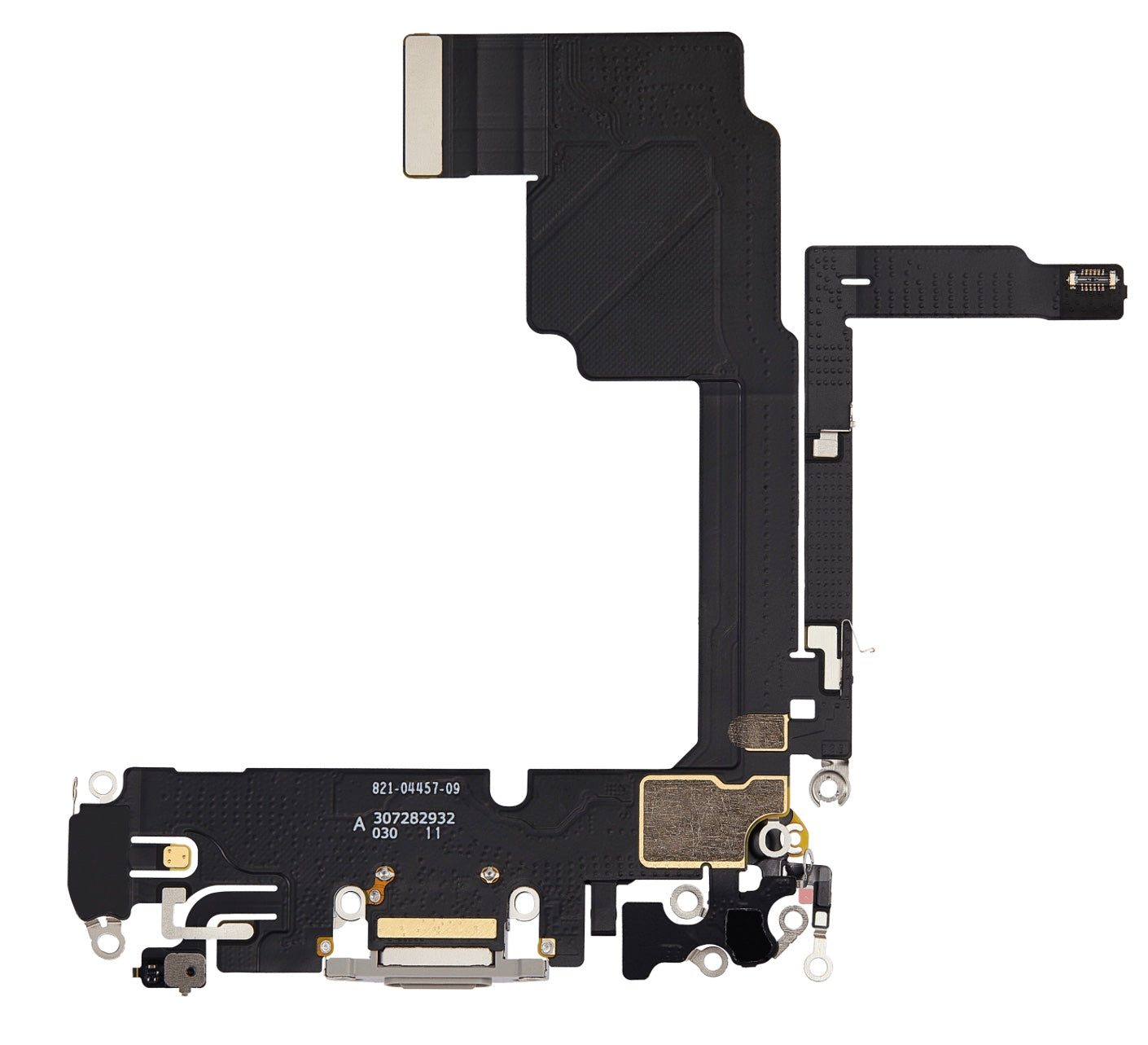 iPhone 15 Pro Charging Port Flex Cable Replacement (USB-C Port, White)