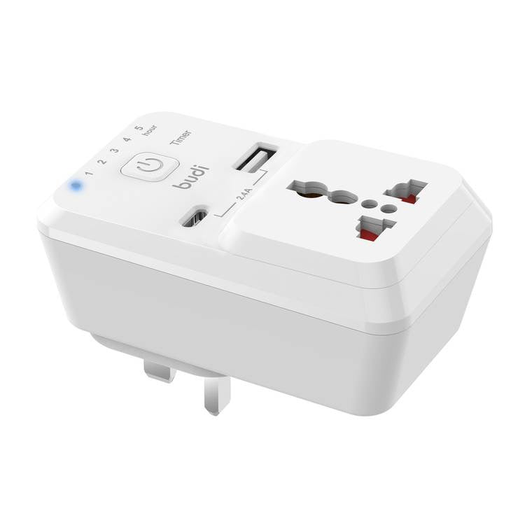 Smart Timer Home Charger – Energy-Saving USB Wall Adapter with Auto-Off