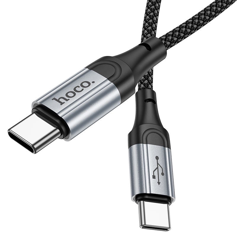 60W Braided Fast Charging Cable – 1M Safe & Anti-Bending USB Cable
