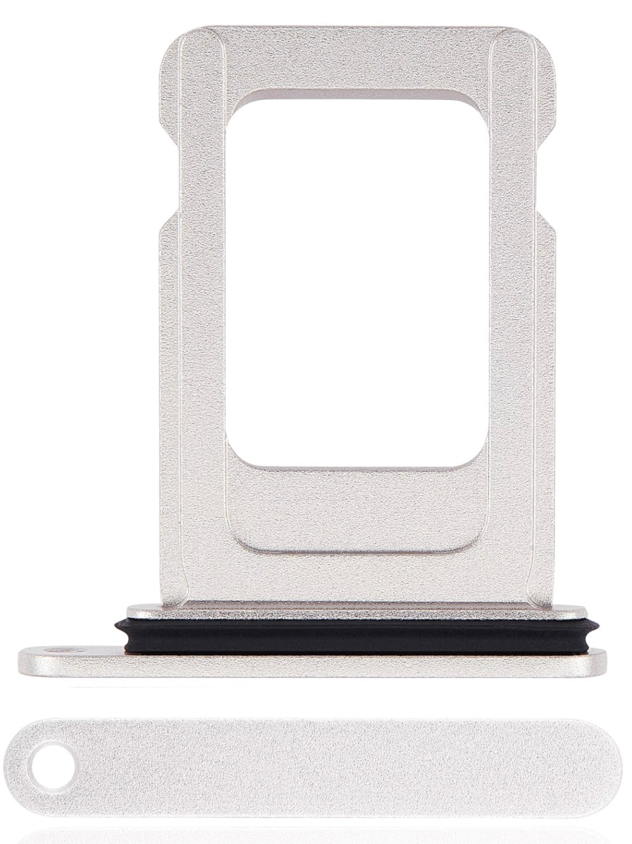 White SIM Card Tray Compatible with iPhone 14 & 14 Plus – Nano SIM Slot Holder | A2881 A2883 A2885 A2886 A2631 A2632