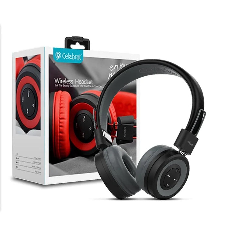 Wireless Bluetooth V5.0 Headphones – 40mm Drivers, 8H Playtime, 300mAh Battery