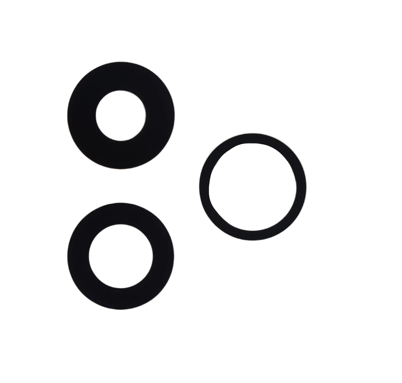 Rear Camera Lens Glass Only Compatible with iPhone 13 Pro & 13 Pro Max – Triple Lens Cover Replacement | A2483 A2636 A2638 A2639 A2640 A2484 A2641 A2643 A2644 A2645