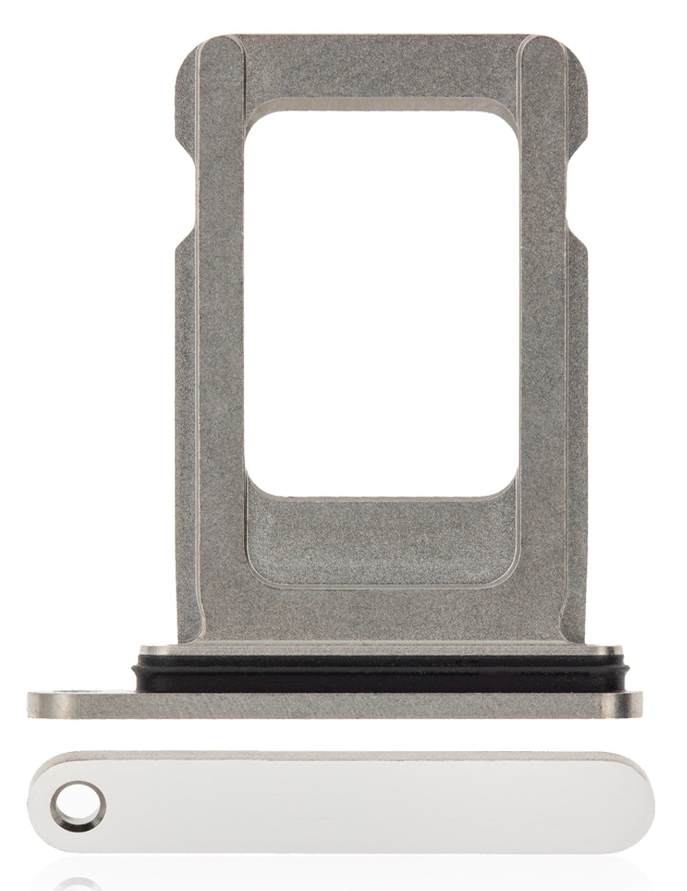 SIM Card Tray Compatible with iPhone 13 Pro & 13 Pro Max – Silver Replacement Nano SIM Holder | A2483 A2636 A2638 A2639 A2640 A2484 A2641 A2643 A2644 A2645