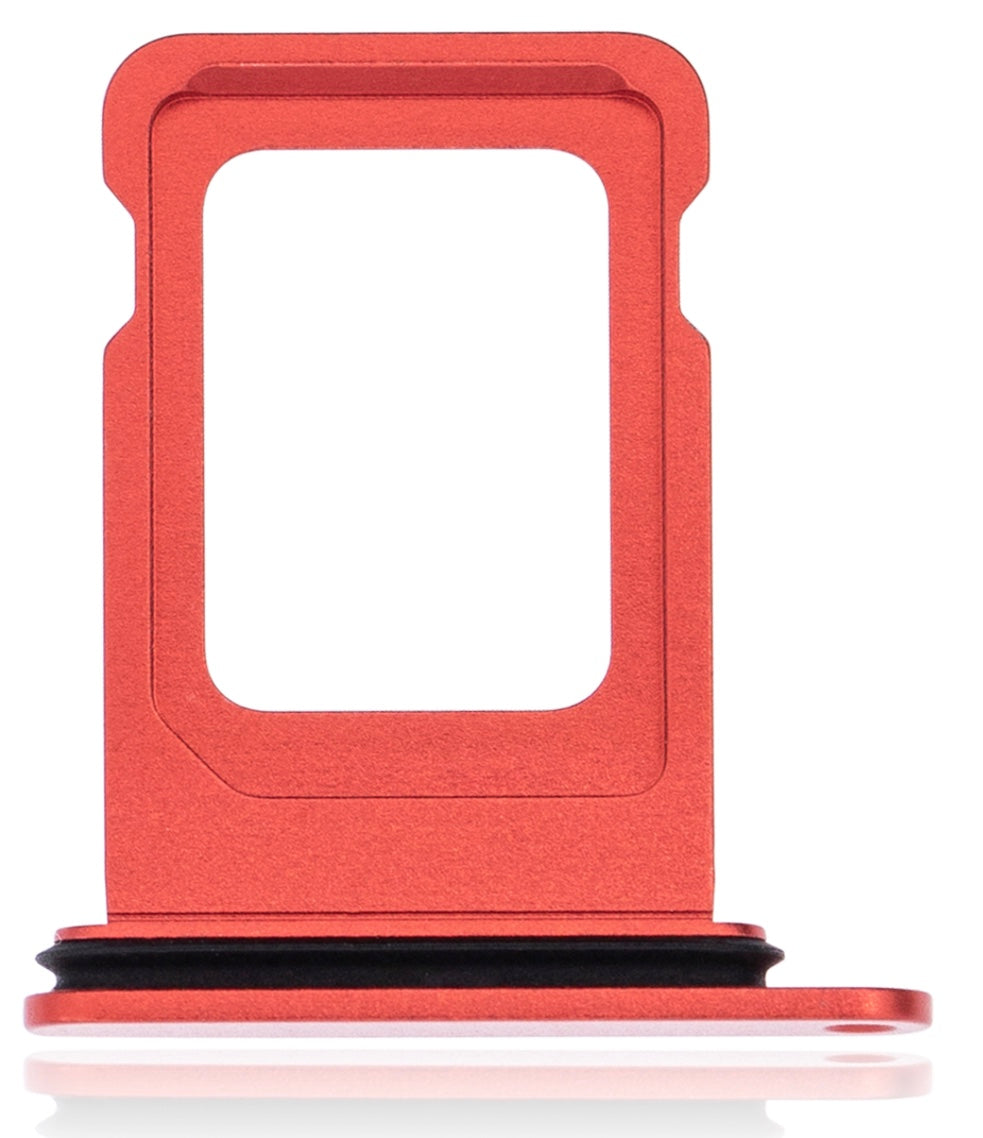 SIM Tray Compatible with iPhone 13 – Red Finish Nano SIM Card Slot Holder | A2482 A2631 A2633 A2634 A2635