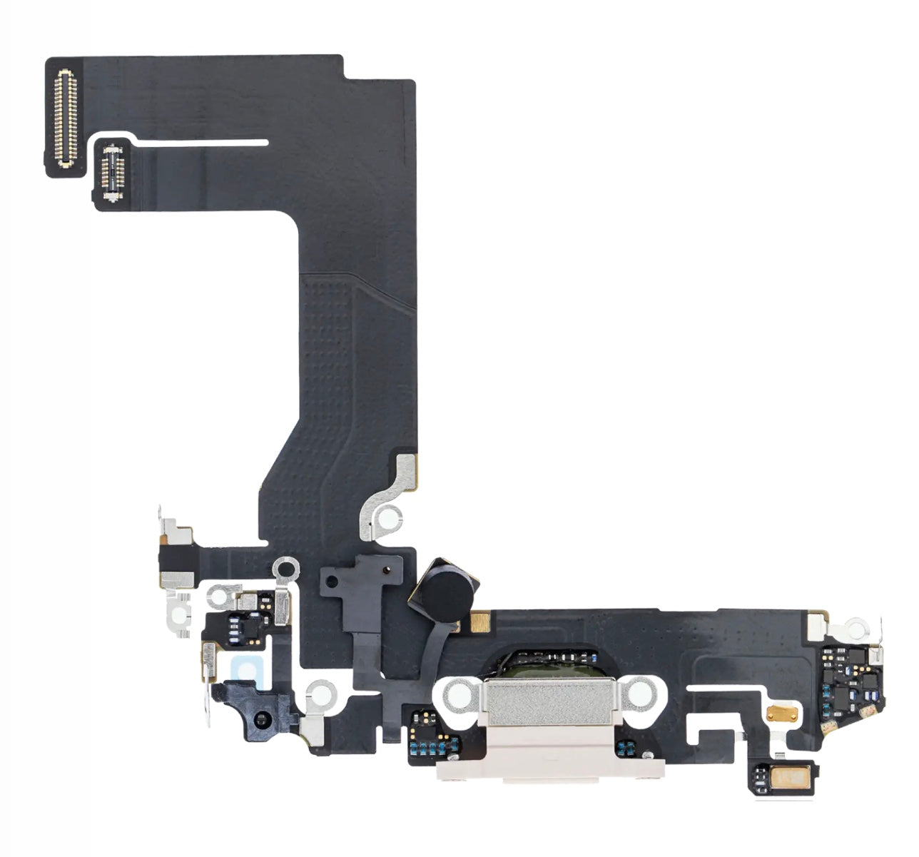 Charging Port Flex Cable Compatible with iPhone 13 Mini – Pink USB + Microphone Connector | A2628 A2630 A2629