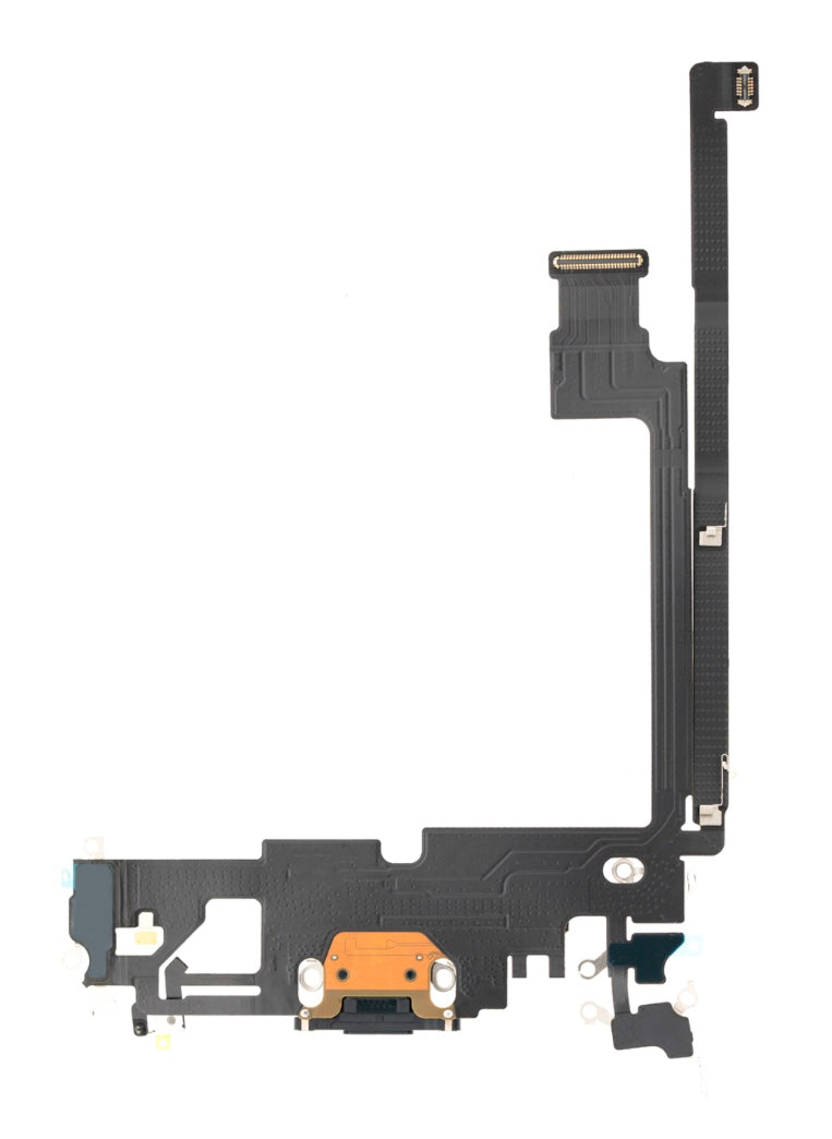 Charging Port Flex Cable Compatible with iPhone 12 Pro Max – Blue USB Connector with Microphone | A2342 A2410 A2411 A2412