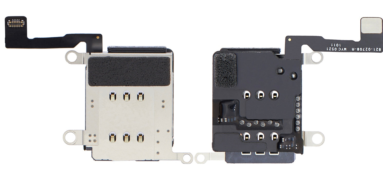 SIM Card Reader Connector Flex Compatible with iPhone 12 Pro Max – Nano SIM Logic Board Socket | A2342 A2410 A2411 A2412