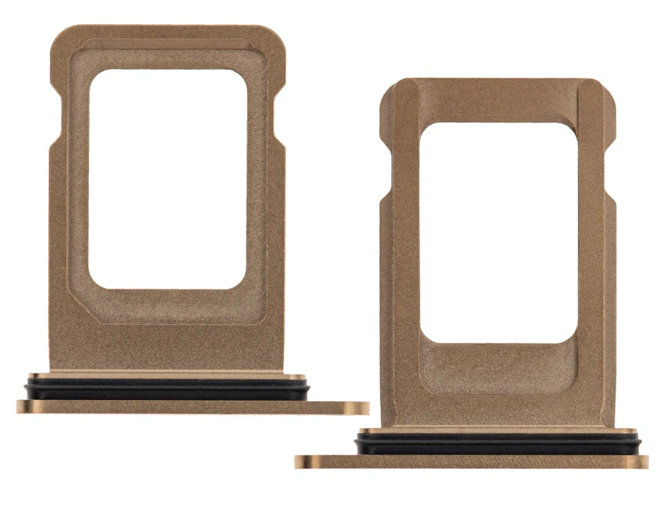 SIM Tray Compatible with iPhone 12 Pro Max & 12 Pro – Gold Nano Card Slot Holder | A2342 A2410 A2411 A2412 A2341 A2406 A2407 A2408
