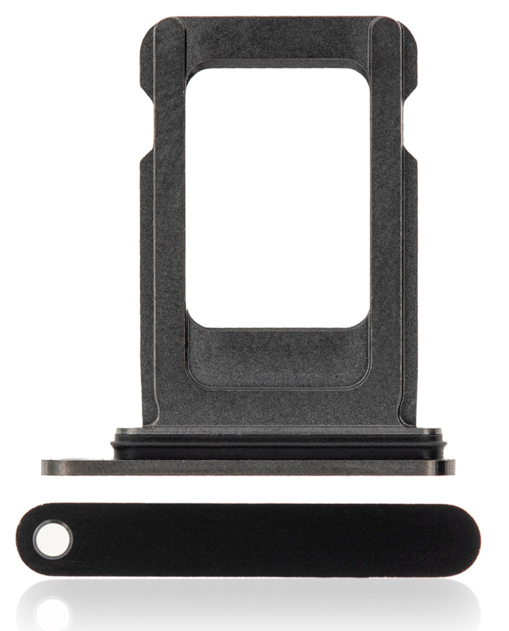 SIM Tray Compatible with iPhone 12 Pro Max & 12 Pro – Black Nano Card Slot Holder | A2342 A2410 A2411 A2412 A2341 A2406 A2407 A2408