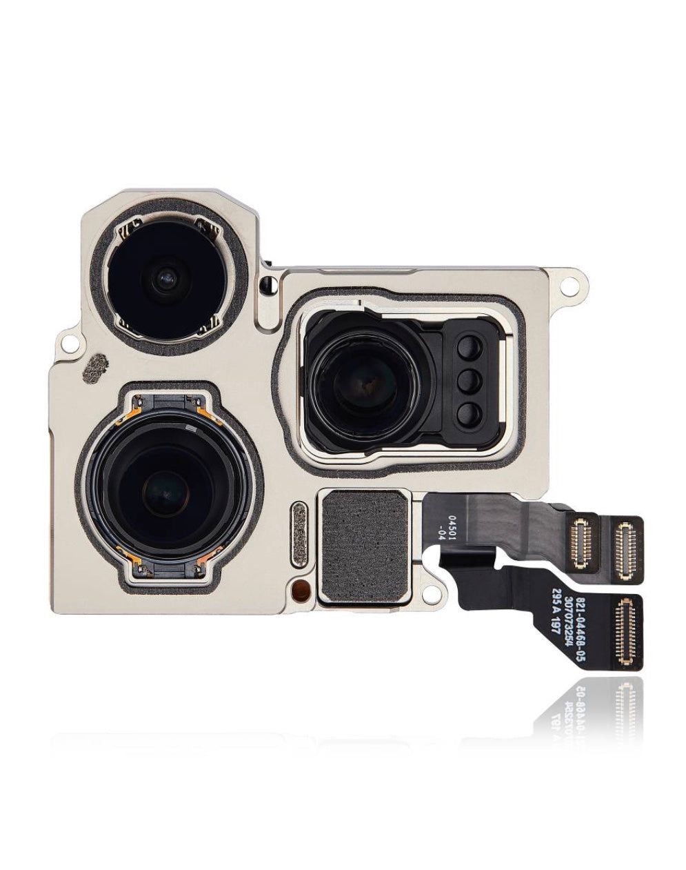 Triple Rear Camera Module Replacement – Compatible with Model 15 Pro Max – Reclaimed Original Component – High-Resolution Imaging