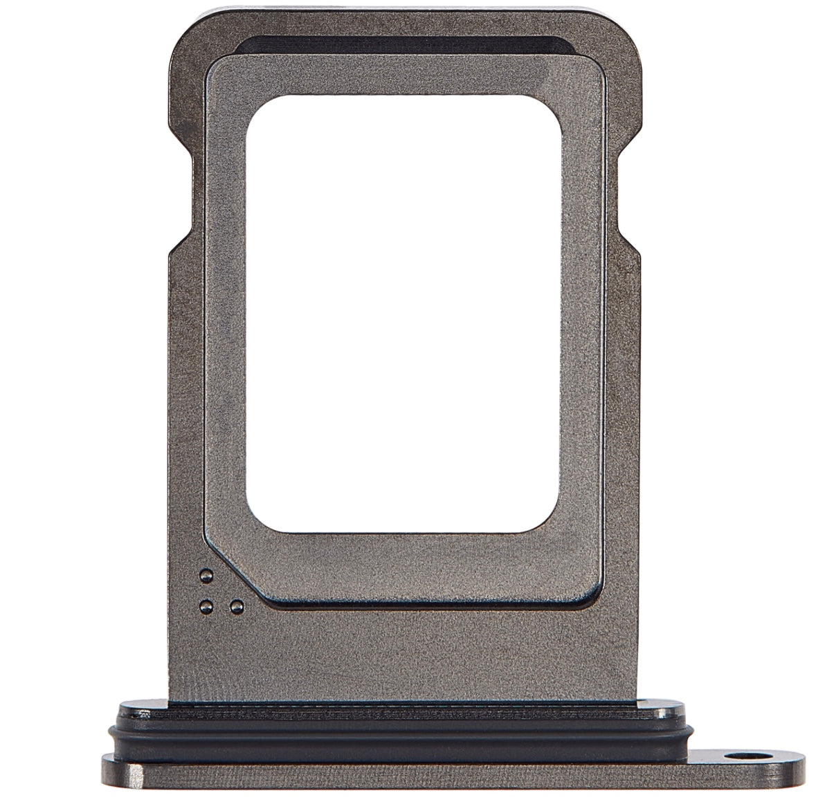 SIM Card Tray Replacement – Compatible with Model 15 Pro Max – Reclaimed – Titanium black
