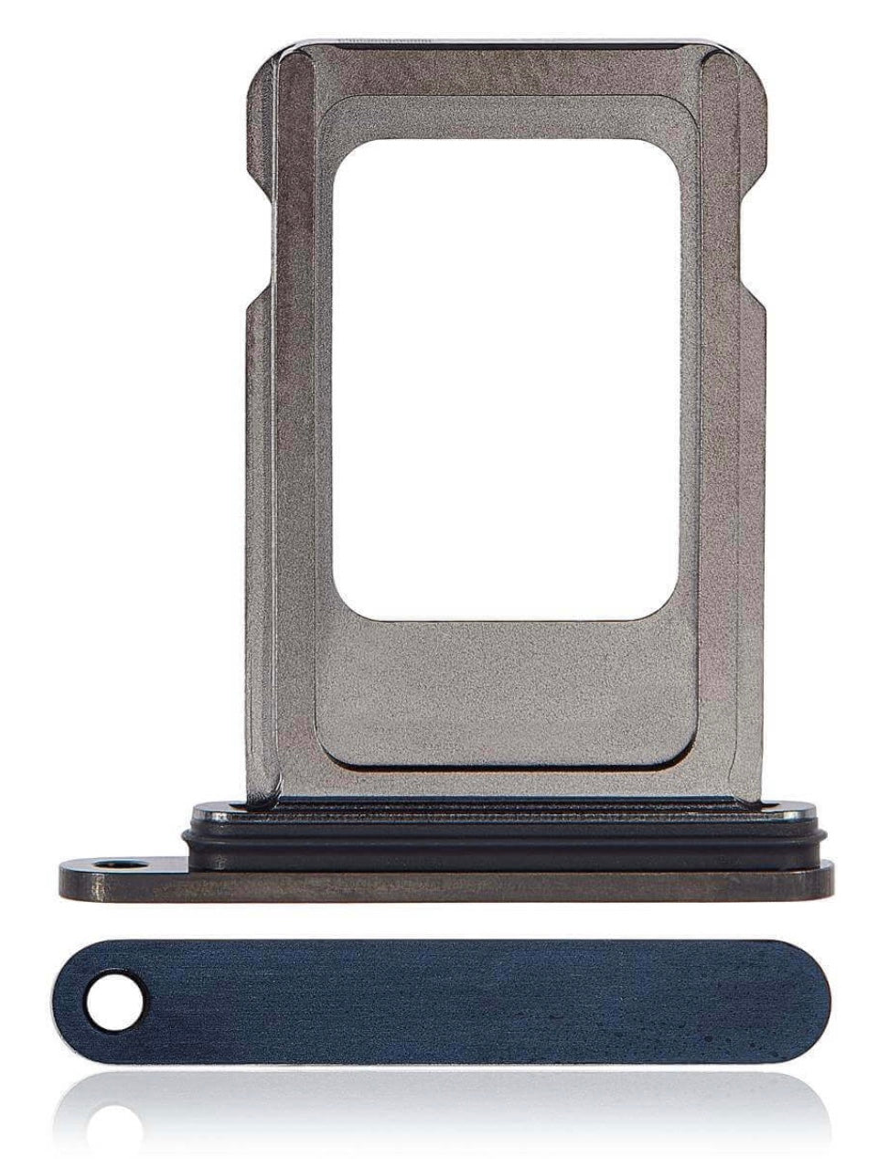 SIM Card Tray Replacement – Compatible with Model 15 Pro Max – Reclaimed – Titanium blue