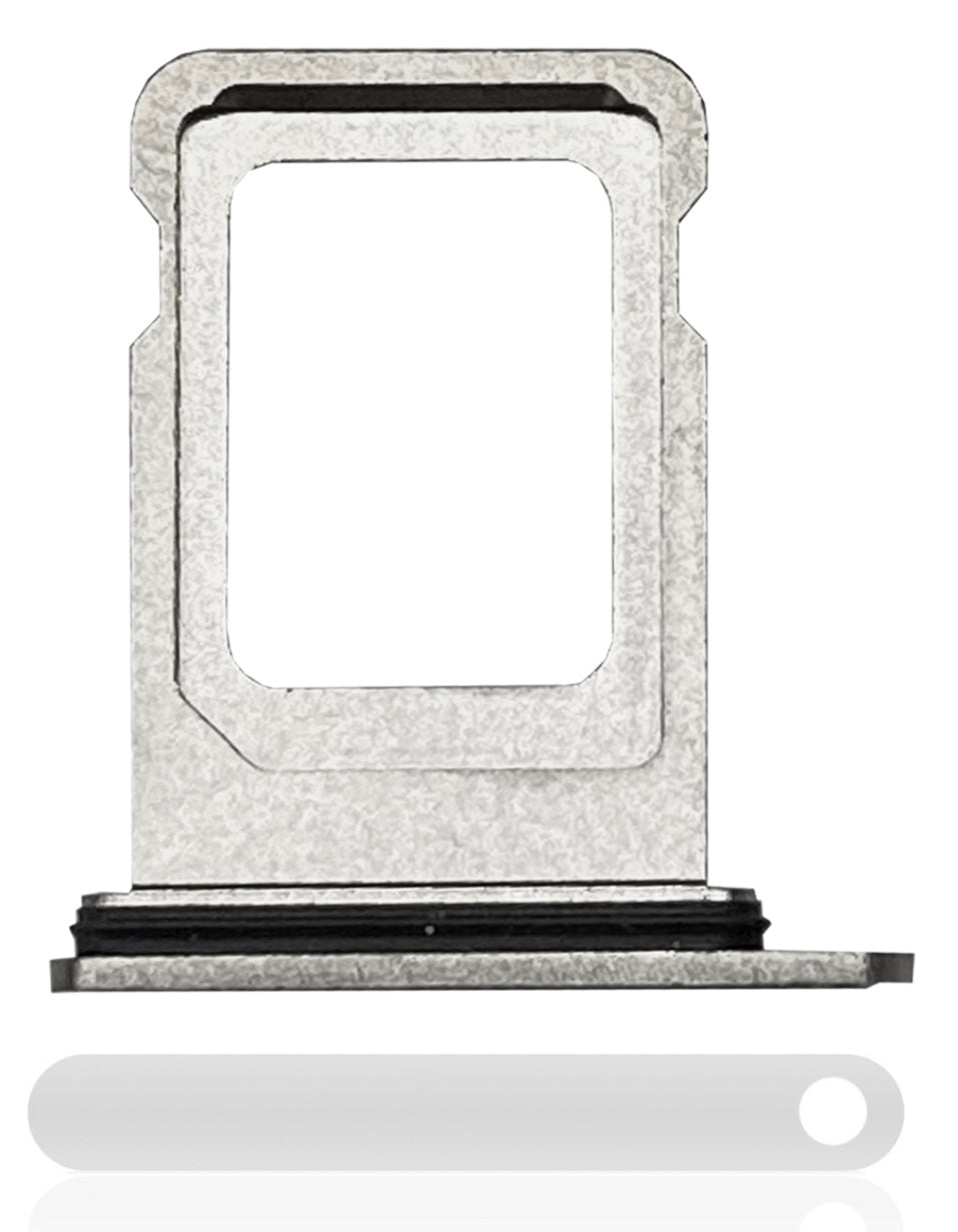 SIM Tray Compatible with iPhone 12 – White Nano SIM Card Holder Slot | A2172 A2402 A2403 A2404