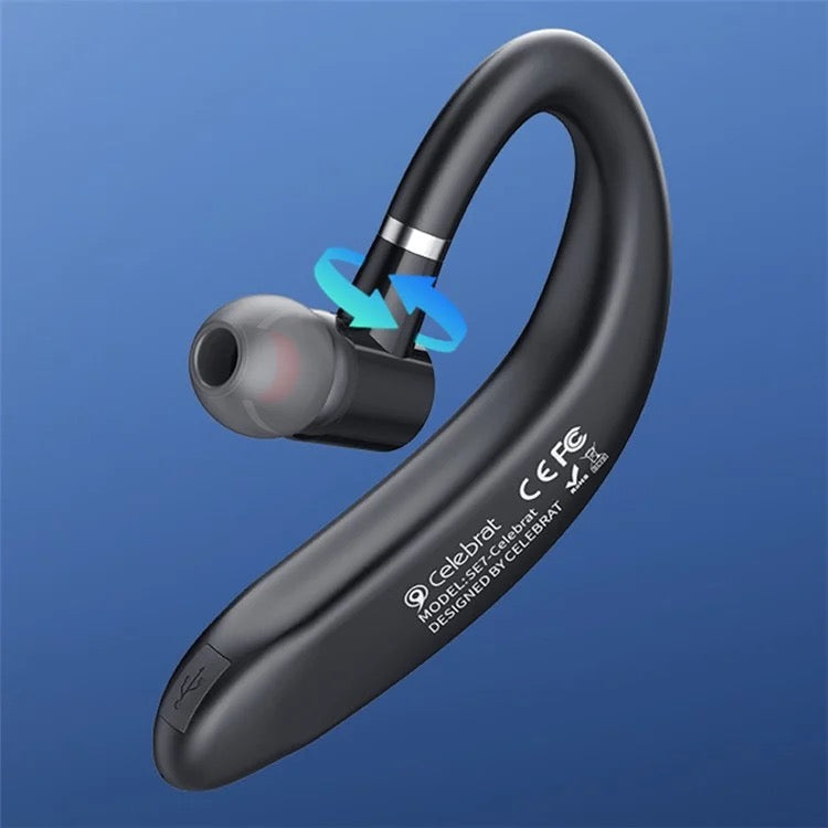 Wireless Ear-Hook Sports Earbuds V5.0 – Secure Fit & Long Playtime