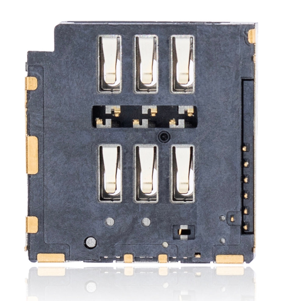 SIM Card Reader Flex Cable Compatible with iPhone 11 Pro / 11 Pro Max – Nano SIM Logic Connector | A2160 A2215 A2217 A2161 A2218 A2220