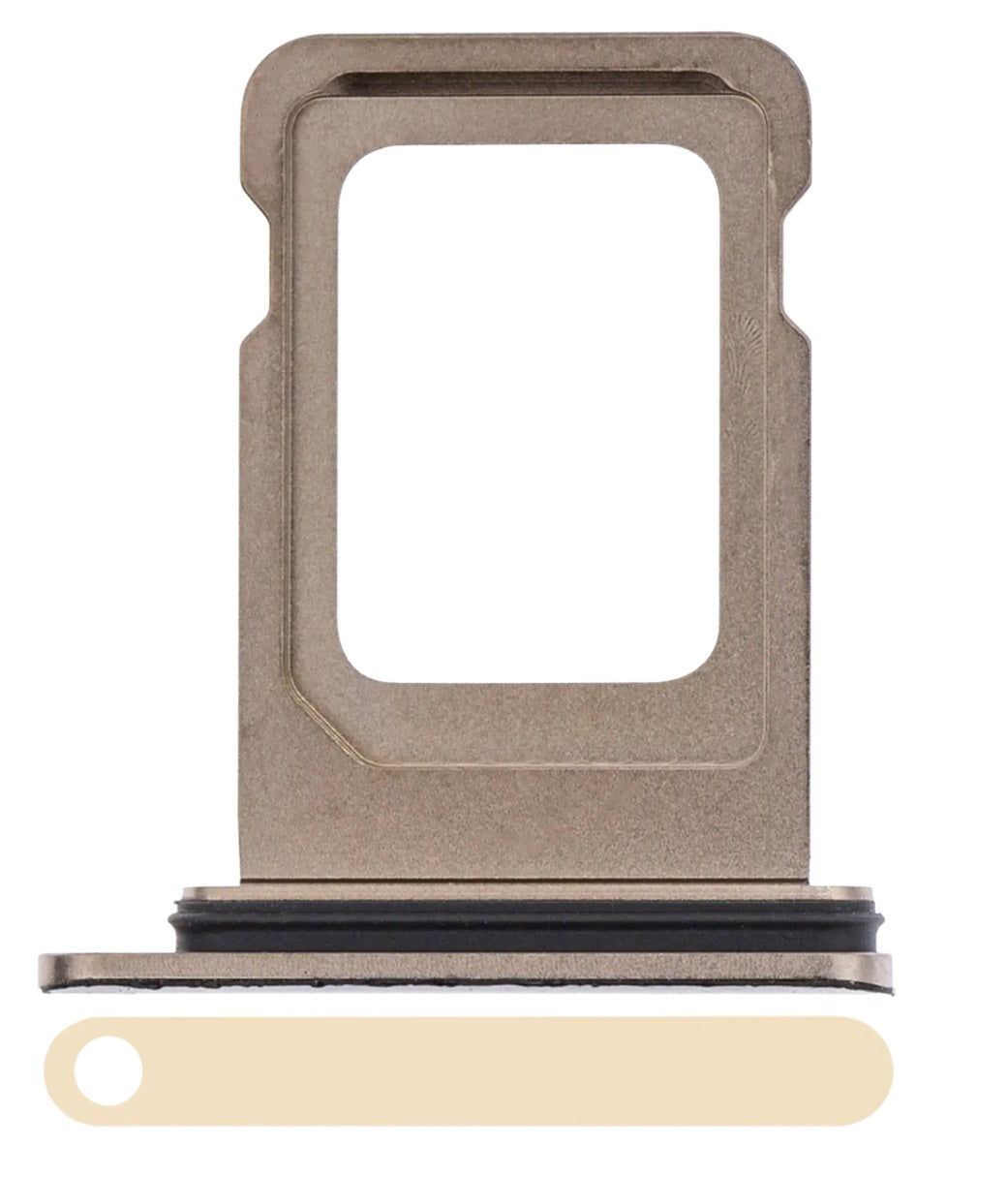 SIM Tray Compatible with iPhone 11 Pro / 11 Pro Max – Gold Nano SIM Card Holder Slot | A2160 A2215 A2217 A2161 A2218 A2220