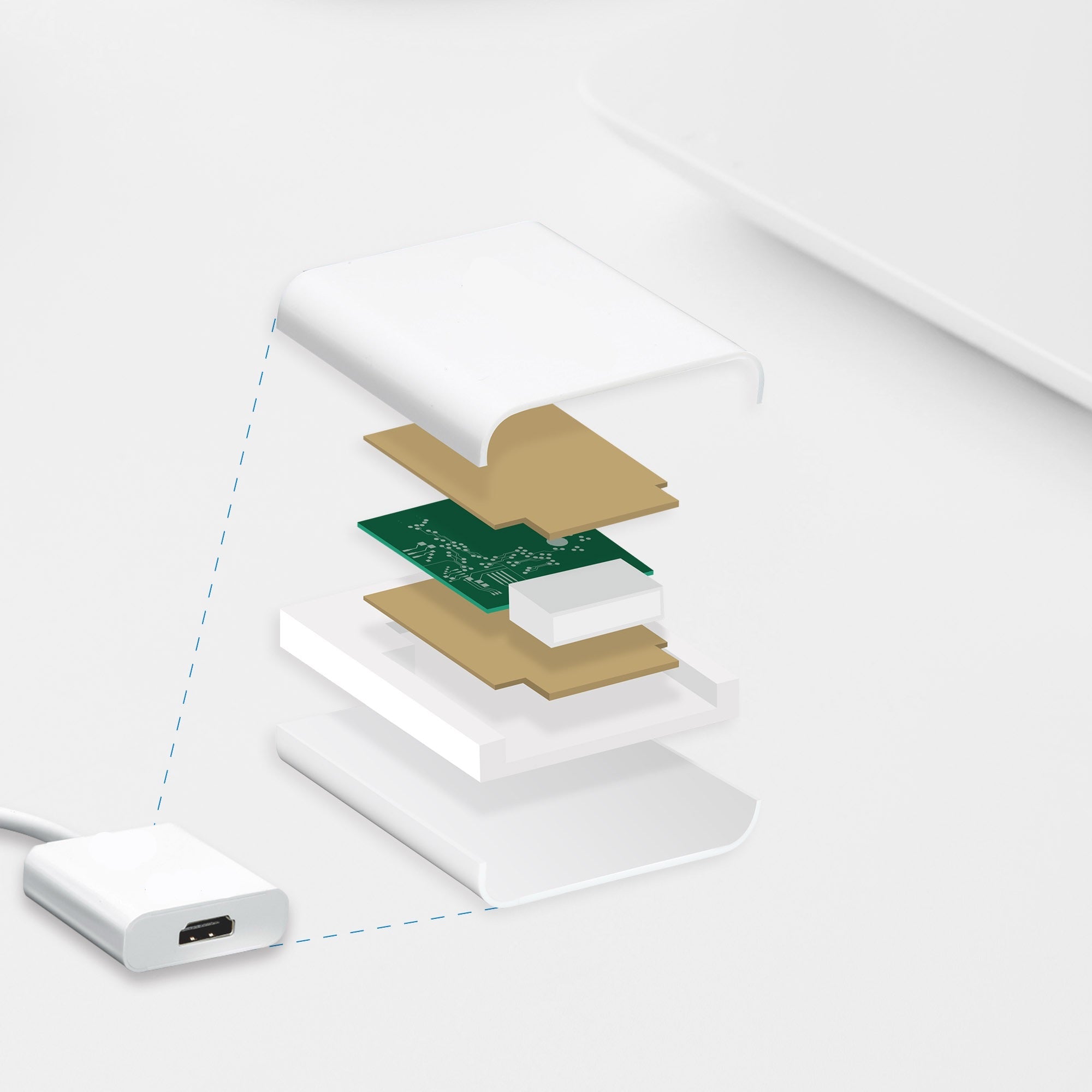 HDMI to Mini DisplayPort Adapter – Convert HDMI Output to Mini DP