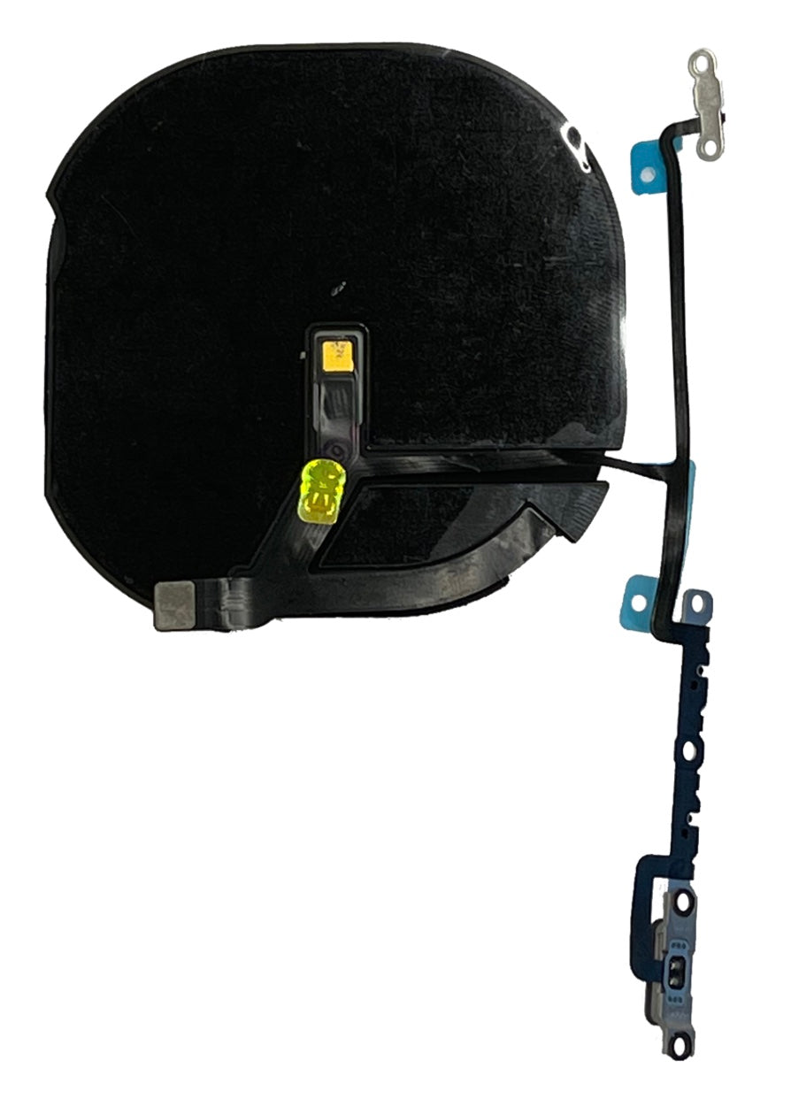 NFC Coil with Volume Flex Cable Compatible with iPhone XS Max – Wireless Communication + Side Key Flex | A1921 A2101 A2102 A2104