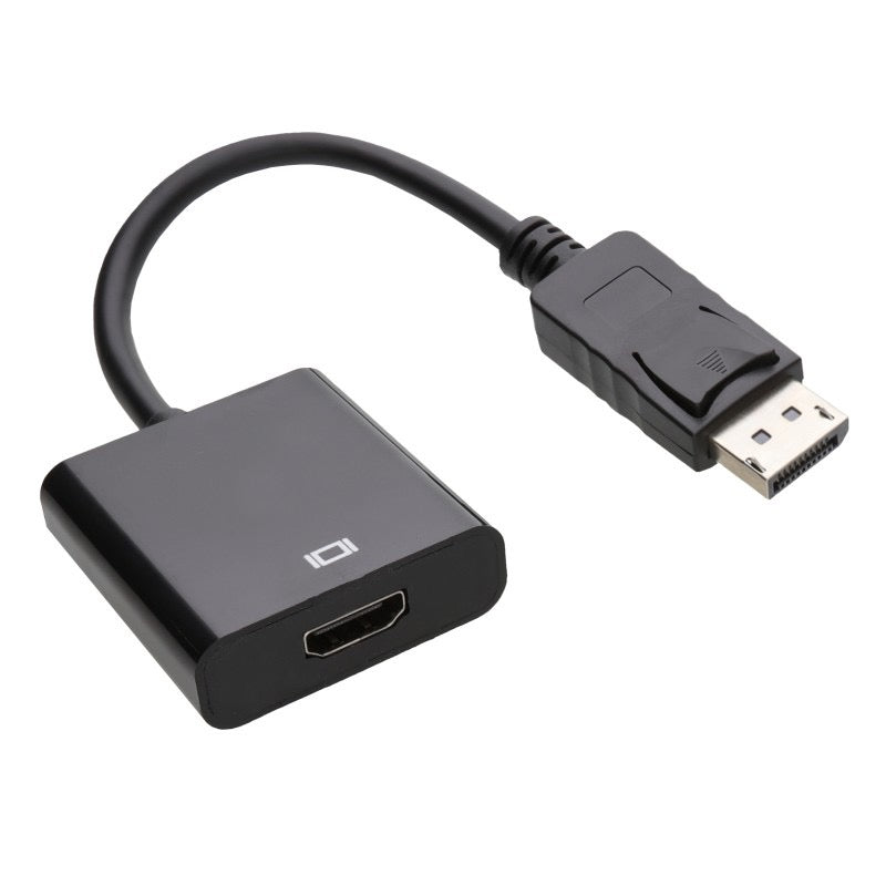 HDMI to DisplayPort Cable Adapter – 1080p Video Converter with Audio
