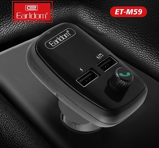 Wireless FM Car Kit with MP3 Player & Dual USB – Bluetooth FM Transmitter Charger