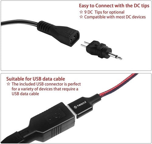 Infapower Laptop Universal Charger Power Supply 2250mA – Heavy-Duty Multi-Voltage Adapter