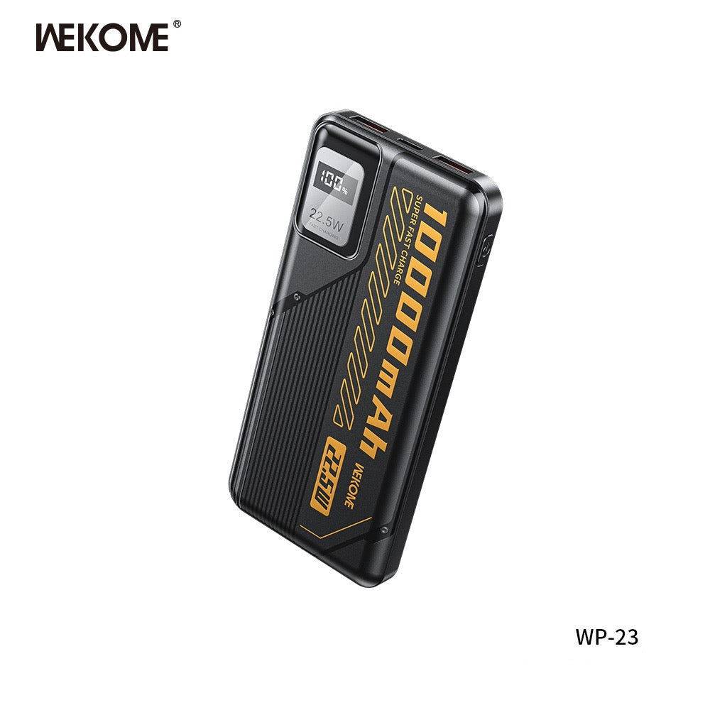 Mecha Series 10000mAh Power Bank – 22.5W Max Super Fast Charging | Triple Output | Type-C Input