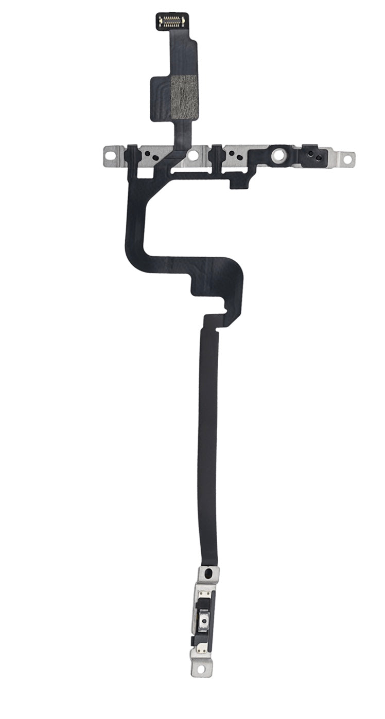 Power and Volume Button Flex Cable – Compatible with iPhone 15 Pro Max – Reclaimed Side Key Control Module