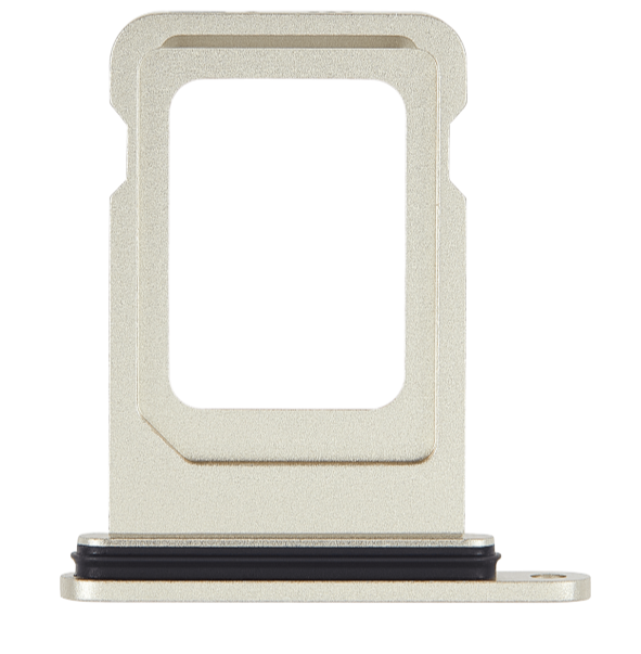 iPhone 15 Plus Yellow SIM Card Tray – OEM-Compatible Nano SIM Holder | Models A2846 A3102 A3105 | Single & Dual SIM Slot Replacement
