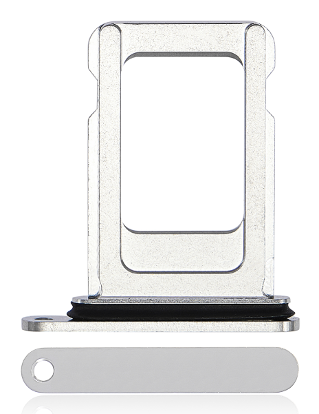 Silver SIM Card Tray Compatible with iPhone 14 Pro & 14 Pro Max – Nano SIM Slot Holder Replacement | Models A2650 A2894 A2889 A2892 A2893