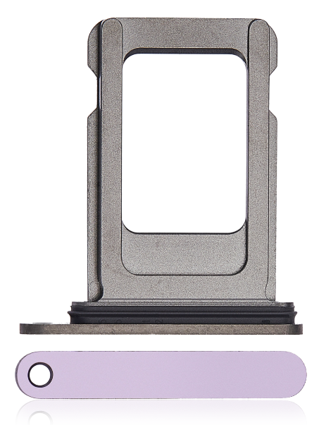 Purple SIM Card Tray Compatible with iPhone 14 Pro & 14 Pro Max – Nano SIM Slot Holder Replacement | Models A2650 A2894 A2889 A2892 A2893