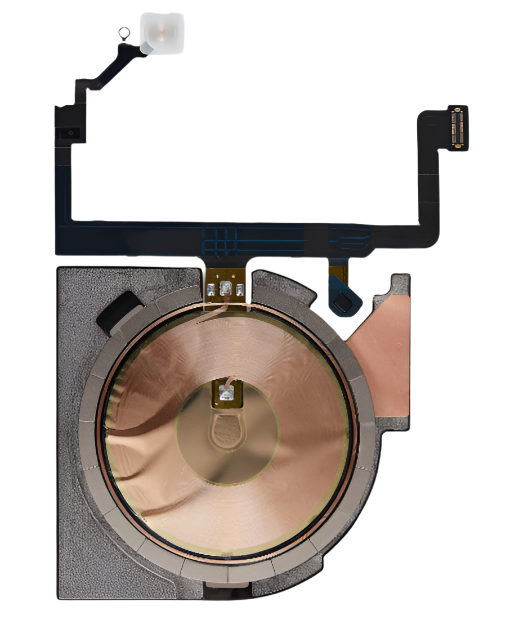 iPhone 15 Plus NFC Antenna with Flashlight Module – OEM-Compatible Wireless Payment + Rear Flash | Models A2846 A3102 A3105